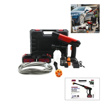 İnura Global Ahma A-130 Oto & Araç Yıkama Makinesi ( Şarjlı & Yedek Bataryalı ) (135w & 19000 Rpm) (12000 Mah & 21v)(0.62bar)