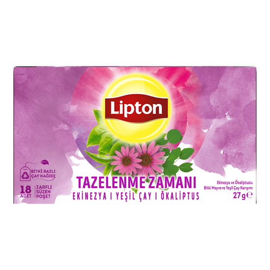 Lipton Bitki Çayı Herbal Tazelenme 18'li 27gr