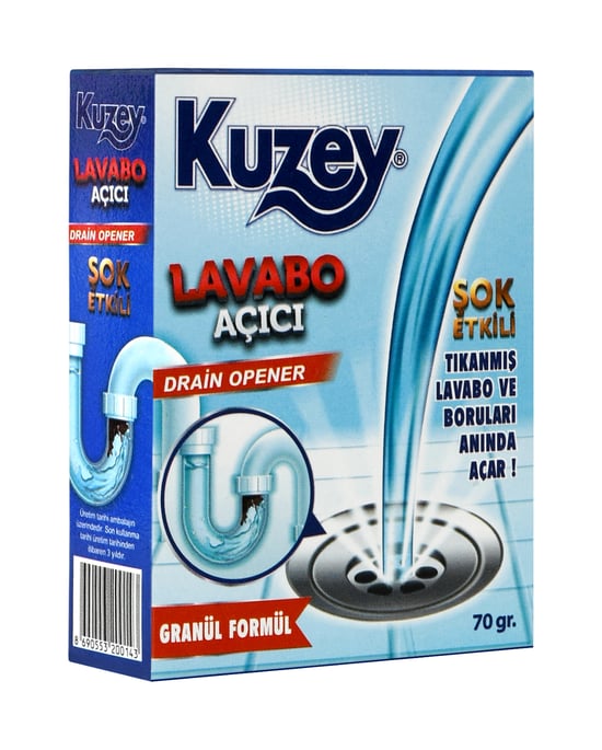 Kuzey Lavabo Açıcı 70 Gr