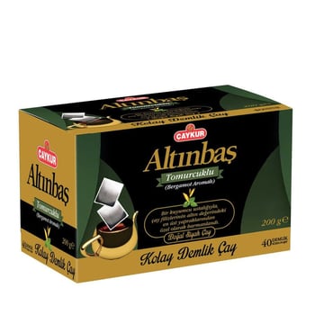 Çaykur Altınbaş Demlik Poşet Çayı Bergamotlu 200 gr