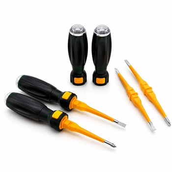 Eltaş Lrd-160 ( Tak Çıkar ) ( 2in1 Düz & Yıldız Uç ) ( Ergonomik Sap ) Kontrol Kalemi & Tornavida ( Korumalı )