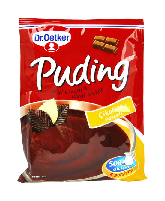 Dr. Oetker Puding Çikolata Parçalı 115 Gr
