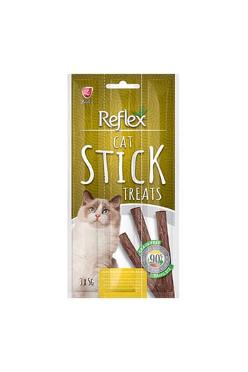 Stick Hindili ve Kuzulu Tahılsız Kedi Ödül Çubuğu 3x5 Gr