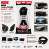 Rose Rc-901 ( 1.5mt ) Power Güç Kablosu Erkek Yonca
