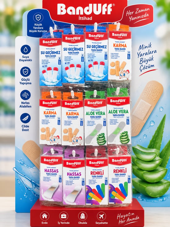 Banduff Yara Bandı Standı 120 li