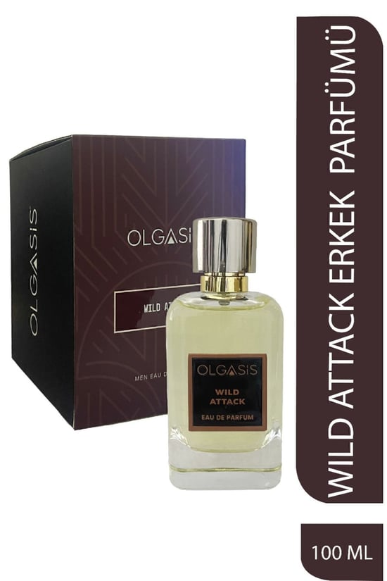 Olgasis Wıld Attack Edp 100 Ml Men Eau de Parfum Nish Parfüm Kalıcı Erkek Parfümü 4-5 Gün Kalıcı