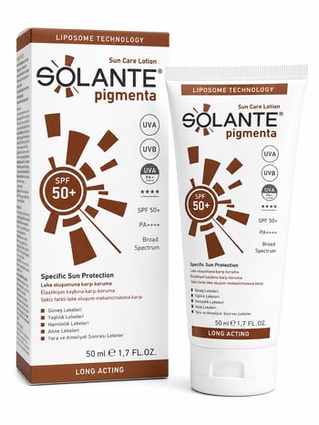 Solante Pigmenta Losyon Spf50+ 50 Ml ( Seyahat Çanta Boyu)