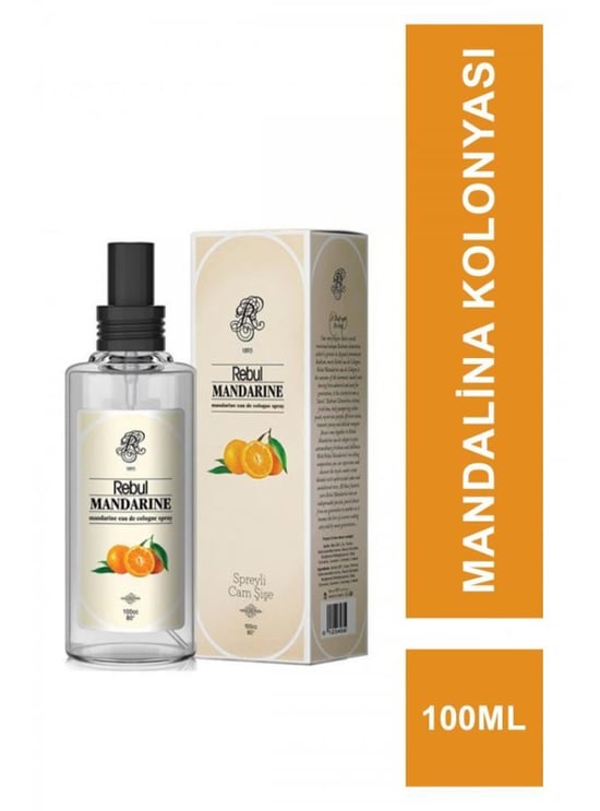 Rebul Kolonya 100 Ml Mandarine Spreyli Cam Şişe
