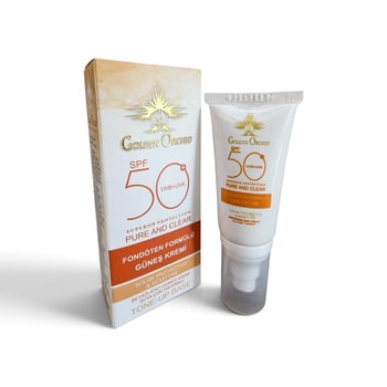 Golden Orchıd Fondötenli Güneş Kremi 50+spf Uvb+uva