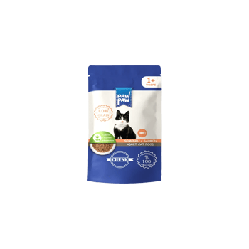 PAWPAW SOMONLU KEDİ YAŞ MAMASI 85 GR.