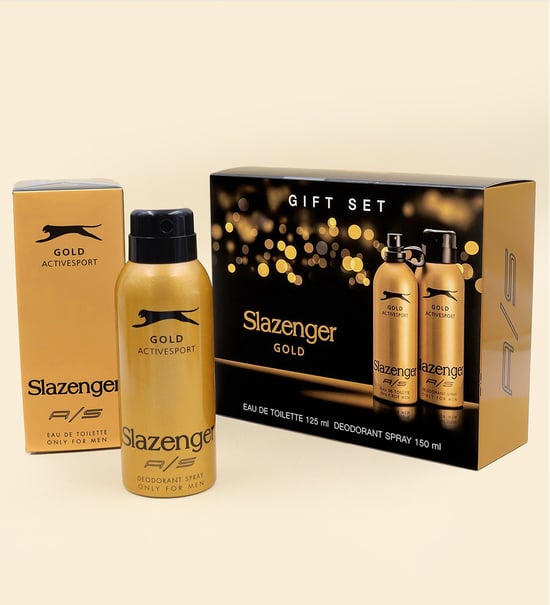 Slazenger Parfüm + Deodorant Seti Gold