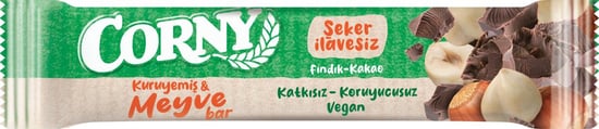 CORNY Kuruyemiş & Meyve Bar Fındık Kakao 35g