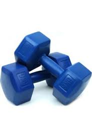 Mrt Spor ( 5kg ) Plastik Köşeli Dambıl ( 2pcs )