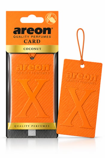 Areon Card Coconut Oto Kokusu – Hindistan Cevizi Kokulu Asma Araç Parfümü