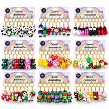 Krd Home Krd-8901 ( Mix Desen ) Eğlenceli Anahtarlık
