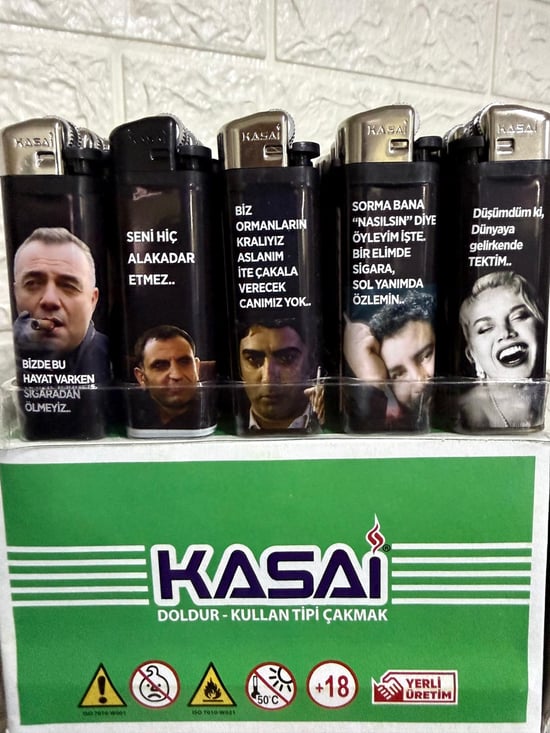 Kasai Taşlı Çakmak Dolumlu Sargılı Karışık Model