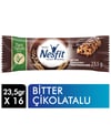 Nestle Nesfit Tam Tahıllı Bar 23,5 gr 16'lı Paket Bitter Çikolatalı