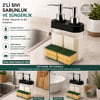 Problack Plas-99019 ( 2pcs & Pls.şeffaf Şişe ) ( Krom Pompa & Süngerlikli ) Sıvı Sabukluk Seti