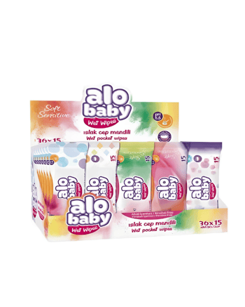 Alo Baby Cep Islak Mendil 15 Li