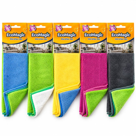 Twin Star Ecomagic ( 2pcs ) ( 50gr ) Mikrofiber Temizlik Bez