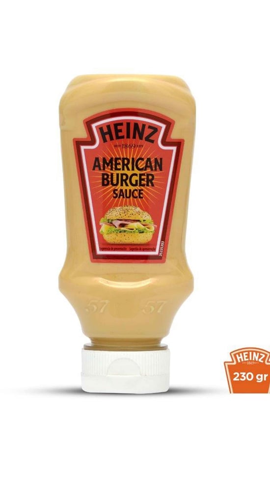 Heinz American Burger Sos Td 235 Gr