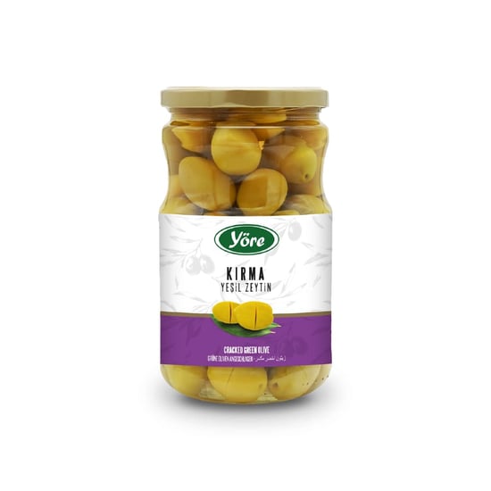 Yöre Domat Kırma Mega Yeşil Zeytin 400 gr (141-160)