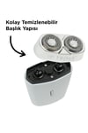 Taşınabilir Mini Tıraş Makinesi Beyaz TRNSKLKS0021NBL