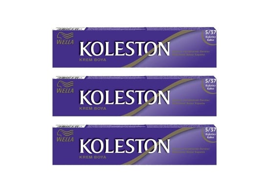 Koleston Tüp Boya 50 Ml - 5.37 Kışkırtıcı Kahve 3 Adet