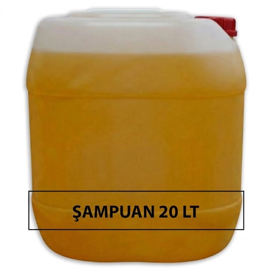 Bidon Şampuan 20 Litre Standart Otel Kuaför Spor Salonu Sauna Fabrika Tipi Ekonomik 20 Lt