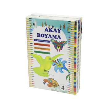 İnura Global Akay (24 Sayfa) Boyama Kitap (insan& Taşıt& Hayvan& Doğa) (el-göz Koordine) (görsel Okuma) (kalem Kullanma Beceri)