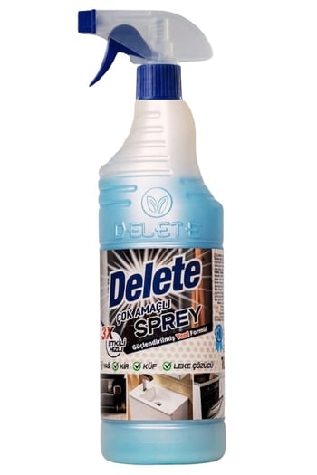 Delete Çok Amaçlı Temizleyici - Yağ Kir Leke Küf Sökücü - 1 Lt