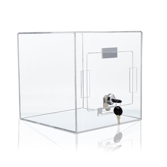 Şeffaf Dilek ve Şikayet Kutusu 20x20cm
