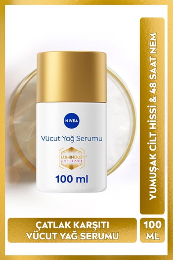 Luminous630 Çatlak Karşıtı Vücut Bakım Yağ Serumu 100ml, Hamilelik, Kilo Değişimi Çatlak Giderici