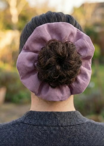 Muslin Scrunchie Toka Gül Kurusu