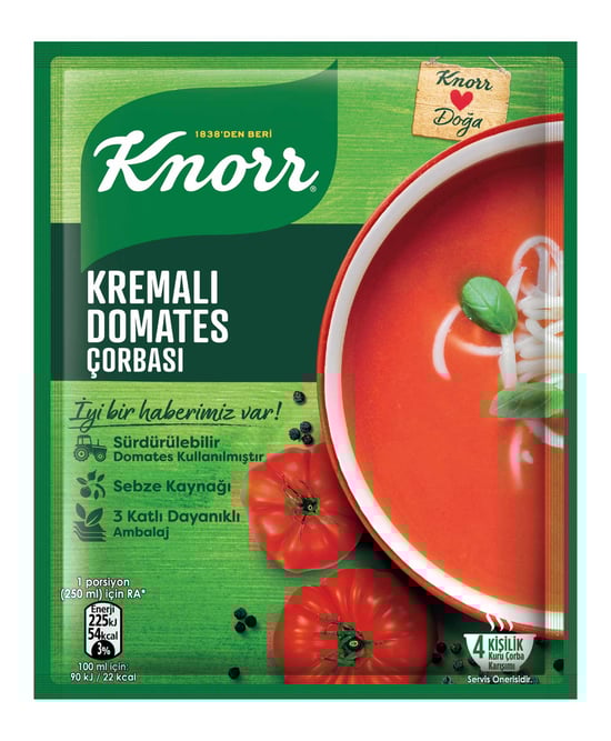 Knorr Domates Çorba 69 gr 12'li Paket