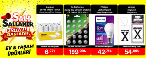 Ev & Yaşam Ürünlerinde Dev Fırsatlar! kampanya resmi