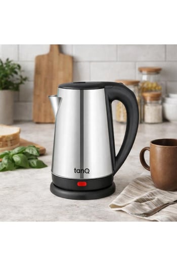 TANQ Elektrikli Paslanmaz Çelik Su Isıtıcısı Kettle 1.8 Litre