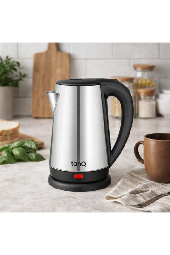 TANQ Elektrikli Paslanmaz Çelik Su Isıtıcısı Kettle 1.8 Litre