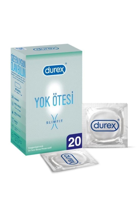 Durex Yok Ötesi Slim Fit 20li