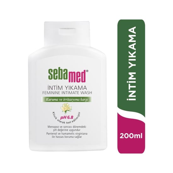 Sebamed İntim Menopoz Sonrası Ph 6,8 200 Ml Genital Bölge Temizleyici