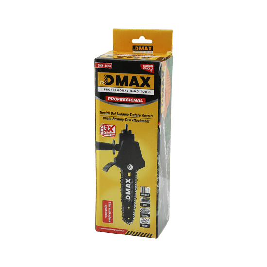 Dmax Dmx-4688 ( Matkapa Tak Kullan ) (zincirli) Budama & Dal Kesme Testere ( Aparatı ) (tüm Matkaplara Uyumlu)