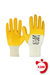 Universal Techno C-15 Sarı Nitril Kaplı İş Eldiven Standart 10 No 12 Çift