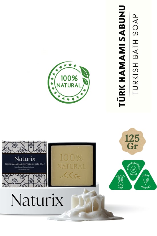 Naturix Türk Hamamı Sabunu 125 Gr