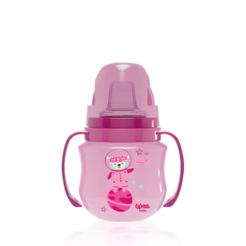 Wee Baby Galaxy Akıtmaz Alıştırma Bardak 125 Ml Pembe 6+ Ay