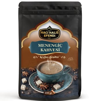Hacı Halis Efendi Menengiç Kahvesi 200 Gr Kafeinsiz Yumuşak İçimli Sütlü Toz Menengiç Karışımı