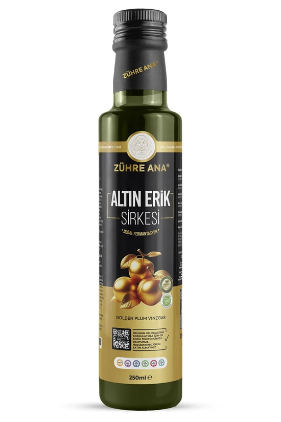 Zühre Ana Altın Erik Sirkesi 250 Ml *20'li
