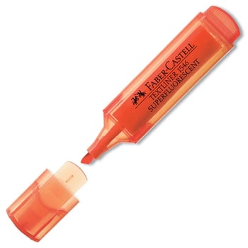 Faber Castel Textliner 48 Superfluorescent Turuncu Fosforlu