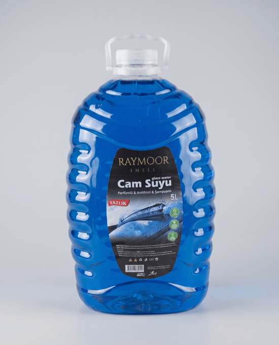 Raymoor Yazlık Cam Suyu 5 Lt | Böcek ve Kir Temizleyici Oto Cam Yıkama Suyu