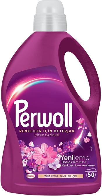 Perwoll 2.75 Lt Çiçek Cazibesi Koyu Renkler Çamaşır Deterjanı