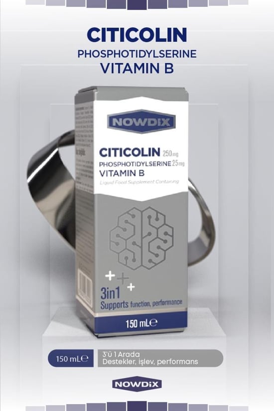 Nowdix Sitikolin Fosfotidilserin 150 ml